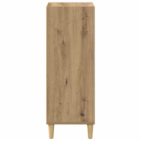 Dressoir artisanaal eikenkleurig 32.5 x 34.5 x 90 cm 6