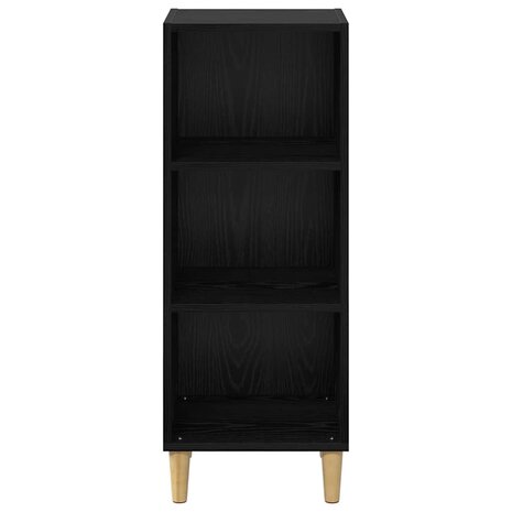 Dressoir Zwart eiken 32.5 x 34.5 x 90 cm Bewerkt hout 5