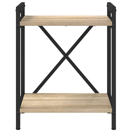 Boekenkast Sonoma eiken 40 x 30 x 48.5 cm Bewerkt hout 5