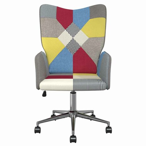 Relaxstoel patchwork stof 3