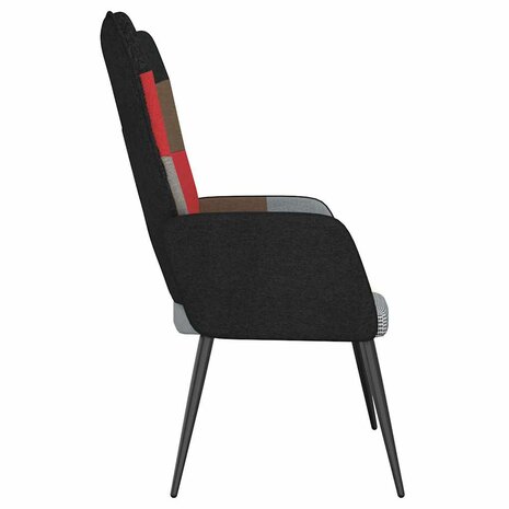 Relaxstoel patchwork stof 4