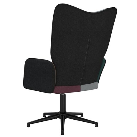 Relaxstoel patchwork stof 5