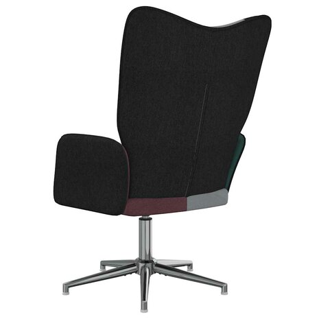 Relaxstoel patchwork stof 5