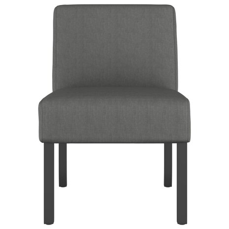 Fauteuil stof donkergrijs 3