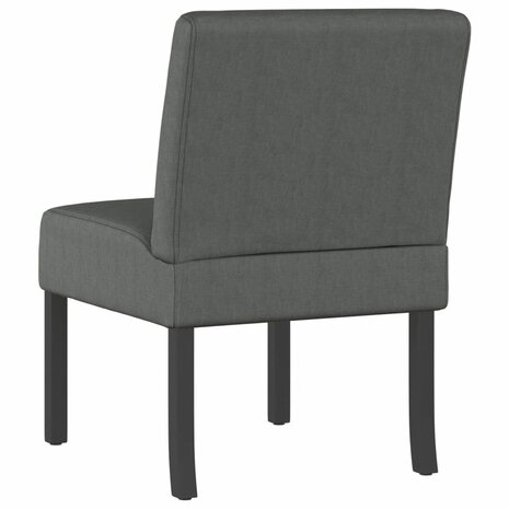 Fauteuil stof donkergrijs 5