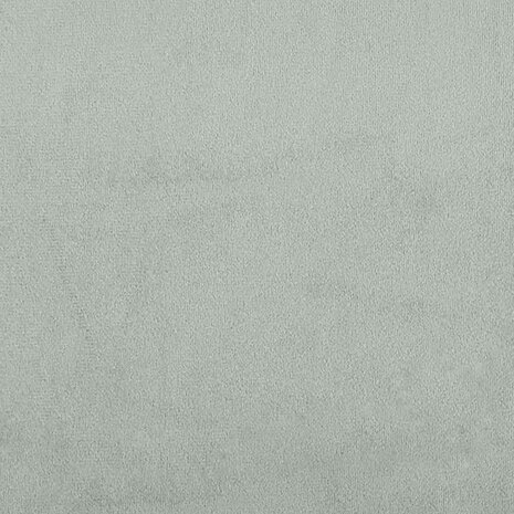 Fauteuil met armleuningen Lichtgrijs 53 cm Fluweel 7