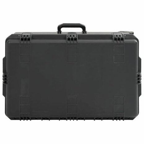 Flightcase draagbaar 79,5x51,5x30,5 cm PP zwart 2