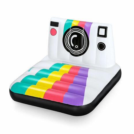 Bestway Opblaasbare Stoel Fotocamera 127x102 cm Strand en Zwembad 43656 1
