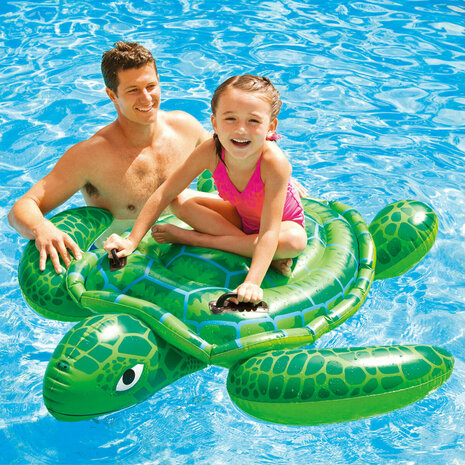 Opblaasbaar zwembadfiguur Intex Schildpad 150 x 30 x 127 cm (6 Stuks) 4