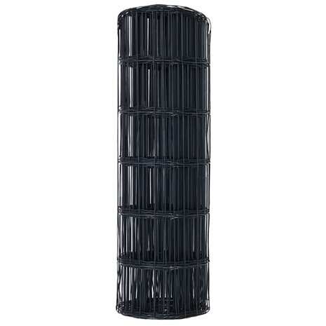 Euro Hek Grijs 0.6 x 10 m PVC-gecoat ijzer 6