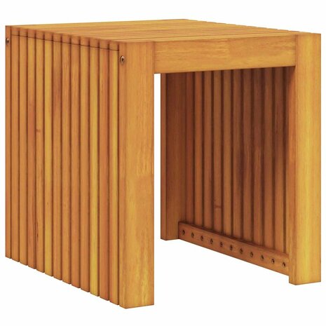Bijzettafel Bruin 43 x 36 x 40 cm Massief teakhout 2