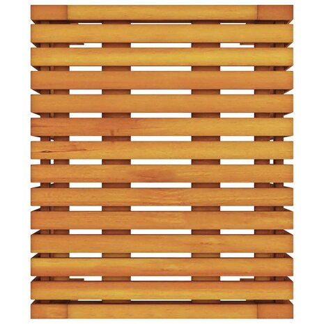 Bijzettafel Bruin 43 x 36 x 40 cm Massief teakhout 7