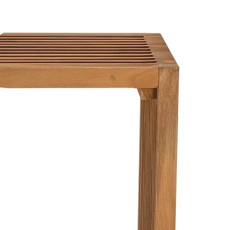 Tuin Bijzettafel Bruin 50 x 32.5 x 35 cm Massief teakhout 9