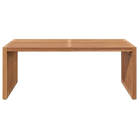 Tuin Bijzettafel Bruin 90 x 50 x 36 cm Massief teakhout 5