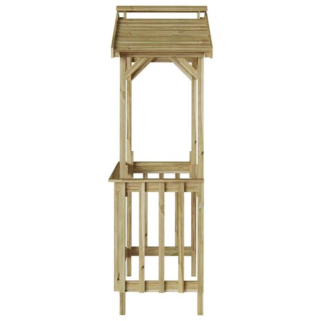 Barbecue-overkapping Bruin 133.5 x 63 x 200 cm 6