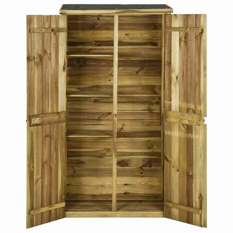 Tuinschuur 85x48x177 cm grenenhout 3