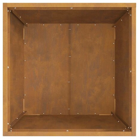 Vuurkorf Bruin 50 x 50 x 38 cm Cortenstaal 7