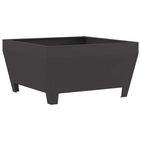 Vuurkorf Zwart 80 x 80 x 43 cm Koudgewalst staal 2