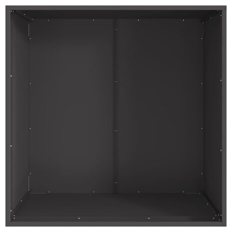 Vuurkorf Zwart 80 x 80 x 43 cm Koudgewalst staal 6
