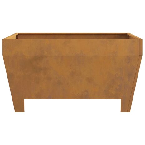 Vuurkorf Bruin 80 x 80 x 43 cm Cortenstaal 6