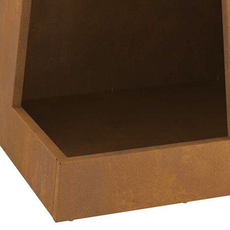 Vuurkorf Bruin 35 x 35 x 100 cm Cortenstaal 8