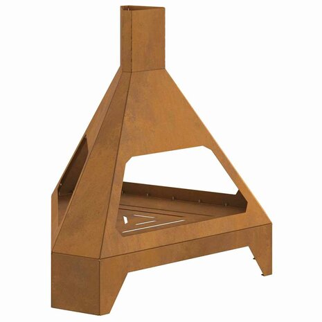 Vuurkorf Bruin 50 x 43 x 52 cm Cortenstaal 2