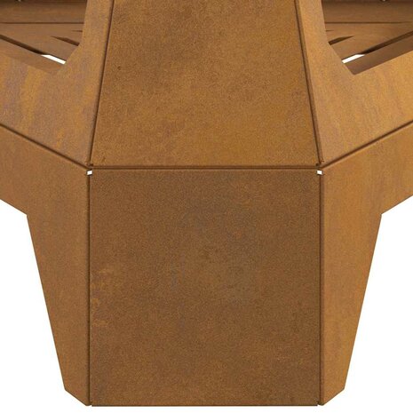 Vuurkorf Bruin 50 x 43 x 52 cm Cortenstaal 7
