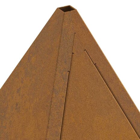Vuurkorf Bruin 50 x 50 x 51 cm Cortenstaal 8