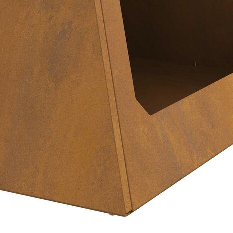 Vuurkorf Bruin 50 x 50 x 51 cm Cortenstaal 9