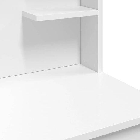 Kaptafel met LED-verlichting 96x40x142 cm wit 6