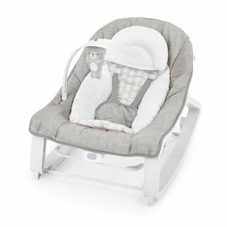 Baby wipstoel Ingenuity Wit Grijs 1
