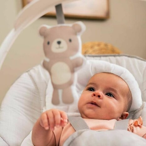Baby wipstoel Ingenuity Wit Grijs 2