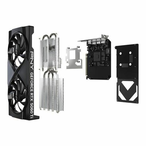 Videokaart PNY geforce rtx 5060 ti 16 GB GDDR7 3