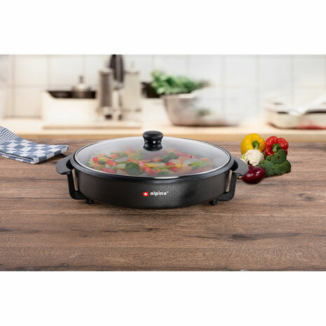 Multifunctionele Elektrische Kookpot Alpina Ø 40 cm Glas 3