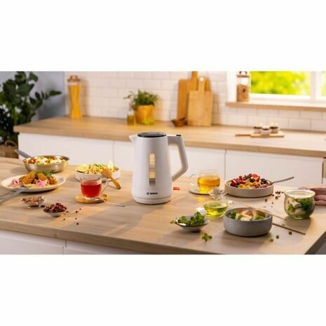 Waterkoker BOSCH TWK1M121 Wit Plastic 2400 W 1,7 L (1 Stuks) 3