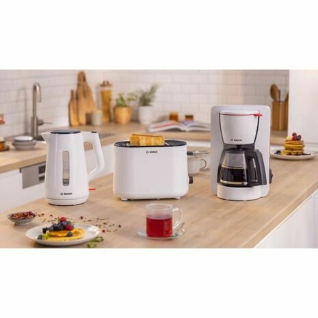 Waterkoker BOSCH TWK1M121 Wit Plastic 2400 W 1,7 L (1 Stuks) 4