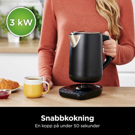 Waterkoker NINJA KT200EU Zwart Roestvrij staal 3000 W 1,7 L 4