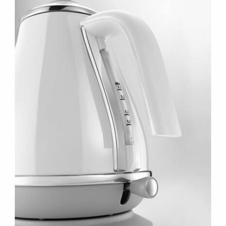 Waterkoker DeLonghi Wit Roestvrij staal 1,7 L 2000 W 5