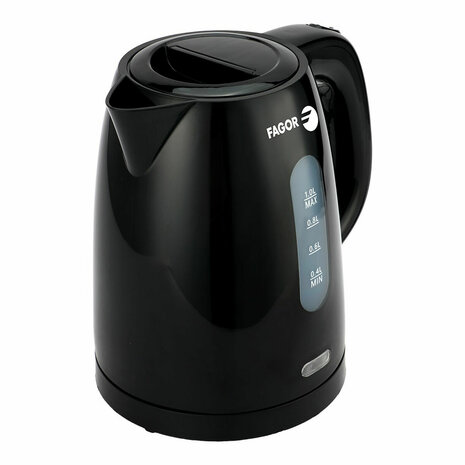 Waterkoker Fagor teya noir 2200 W 1 L Zwart Roestvrij staal Plastic 2