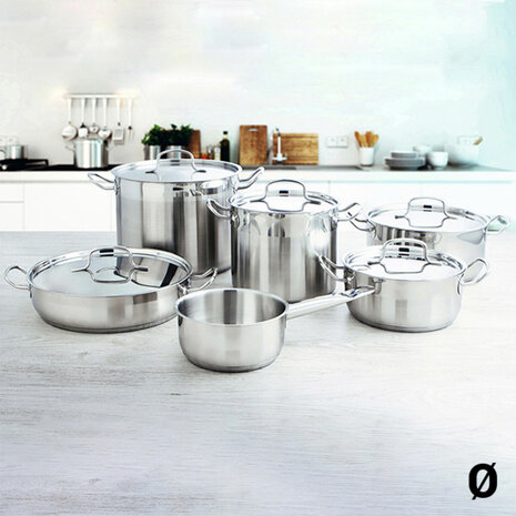 Kookpot Quid Azzero Staal Metaal 1