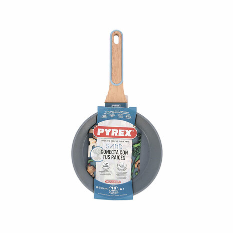 Pan Pyrex Sand Gehard aluminium Blauw 20 cm 3