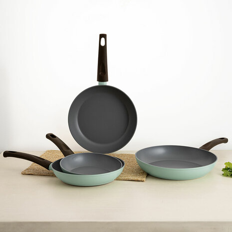Pan Quid Ozon Groen Metaal Gehard aluminium 26 cm 2