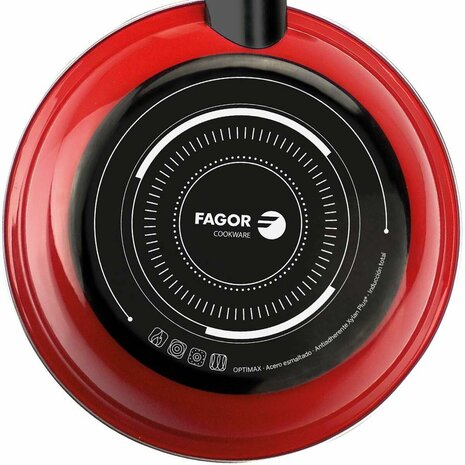 Pan FAGOR Optimax Rood Geëmailleerd Staal (Ø 20 cm) 3