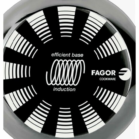 Pan FAGOR Indutherm Zwart Geëmailleerd Staal (Ø 20 cm) 4