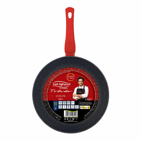 Pan San Ignacio Toledo SG-6287 Ø 28 cm Zwart Aluminium 5