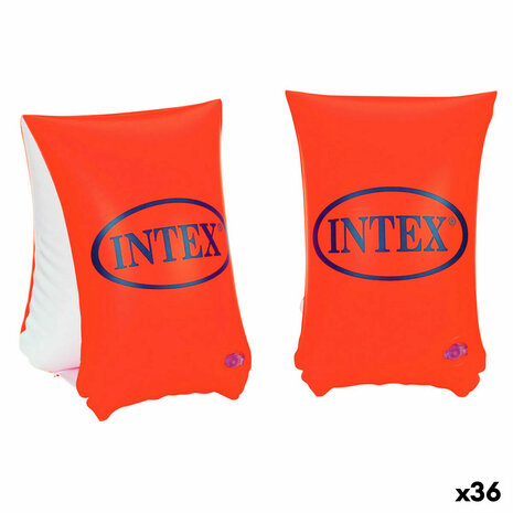 ZwembandjesIntex Neon Rood 30 x 15 cm (36 Stuks) 2