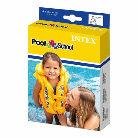 Opblaasbaar Zwemvest Intex 50 x 47 x 40 cm (24 Stuks) 5