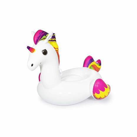Bestway Opblaasbare Eenhoorn Figuur met Handvatten 224x164 cm Strand en Zwembad 41113 2