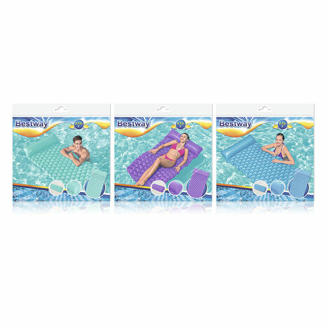 Bestway Luchtmatras Oprolbaar Kleur Assortiment 213x86 cm Strand en Zwembad 44020 2