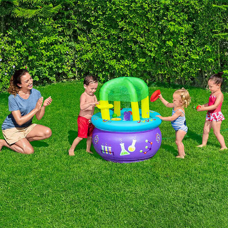 Bestway Leer Speltafel Opblaasbaar 76x76x88 cm +18 Maanden Binnen en Tuin 52573 4